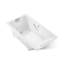 Tea-for-Two® 66" x 36" Drop-In Effervescence Whirlpool Bath with Spa/Massage Package-6952601