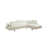 Simili cuir blanc