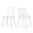 Osblek Farmhouse Polypropylene Spindle-Back Dining Chairs-646455726