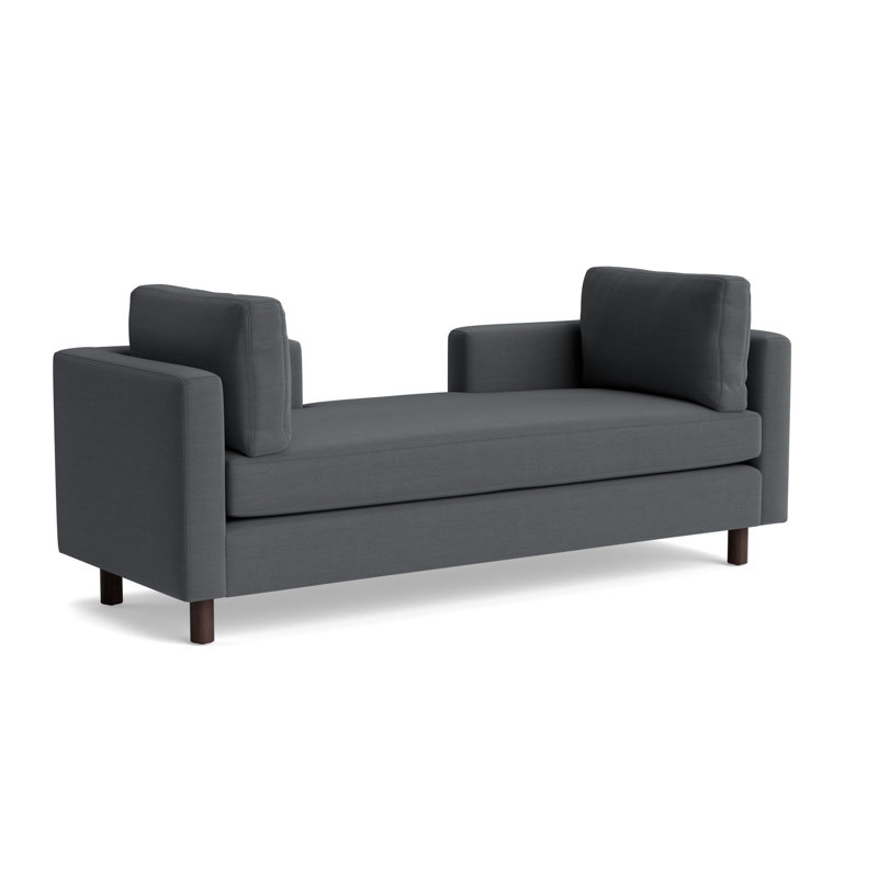 Hunter Lounge, Performance Linen - Charcoal, Java