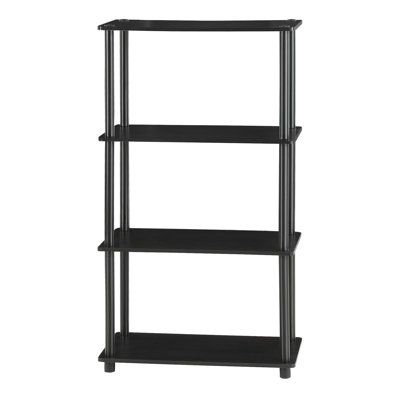 Johnston 4 Tier Toolless Assembly Shelving Unit Bookcase