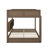 Queen Over Queen Bunk Bed With Cabinets And USB-1462132500