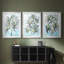 «Candy Palm Fresco II», reproduction sur mesure encadrée de qualité supérieure - 3 pièces-523287475