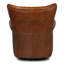 Fauteuil club pivotant en cuir l 32 po Bugatti-97839337