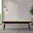 Swader Natural Rattan Upholstered Bench