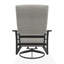 Chaise berçante pivotante en polymère St. Catherine-98360004-98360002