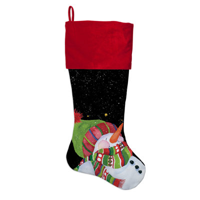 Personalized Snowman Stocking
