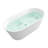 63" Solid Surface Soaking Bathtub