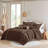 7 Piece Micro Corduroy Comforter Set