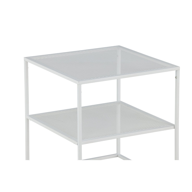 Jake-Tyler Frame Coffee Table with Storage, White