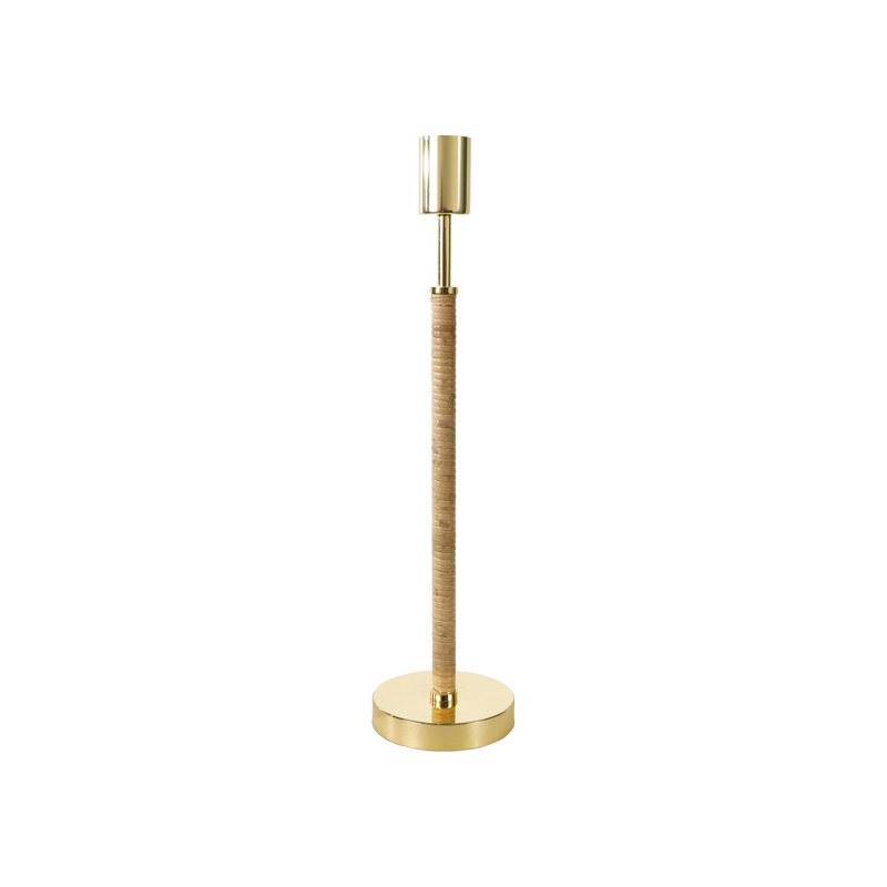 Bamboo Wrapped Iron Table Lamp
