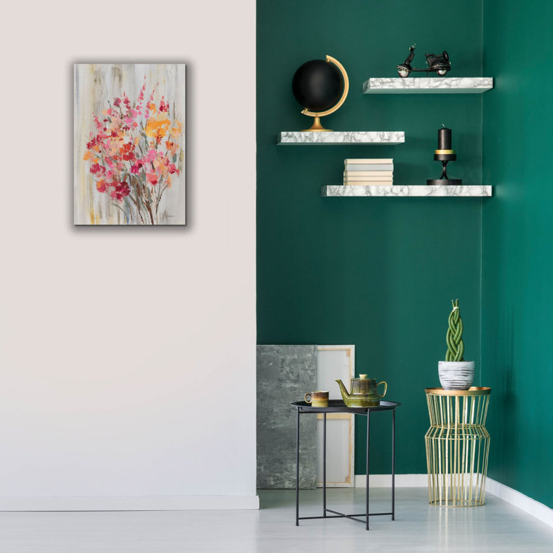  «Bunch Of Wildflowers 1» par Silvia Vassileva, art mural sur toile, 18 po x 26 po, H 26 po x l 18 po