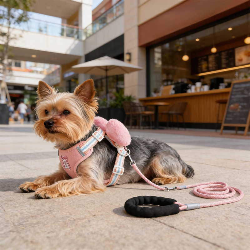 Gilet ajustable pour animal de compagnie, rose, Pkxl