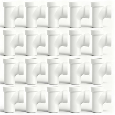 Tuyau d'évacuation en PVC 1-1 / 2 po.