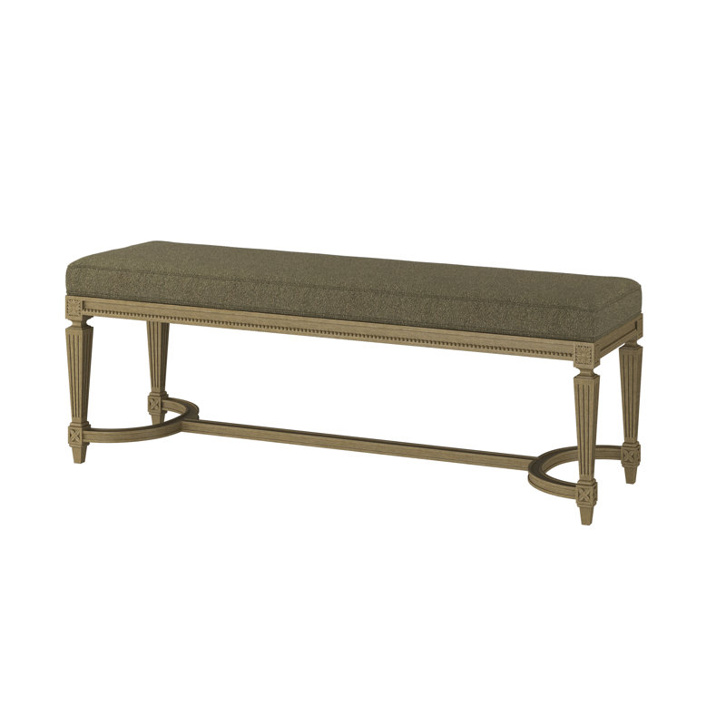 Banc de rangement Grant, Dune, Rise Fern (tissu performance) 1357-34