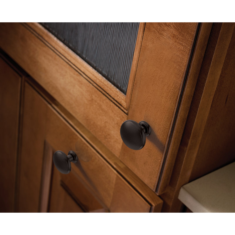 1 1/4" Diameter Round Knob Multipack, Dark Oil Rubbed Bronze