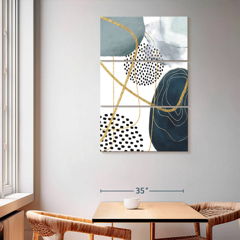 Avery Shapley Blue VI, 65" H x 42" W