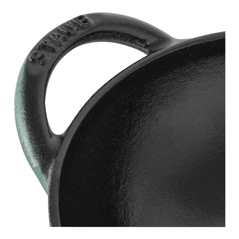 Wok en fonte 16 cm / 6,5 pouces STAUB Specialties, eucalyptus, Eucalyptus