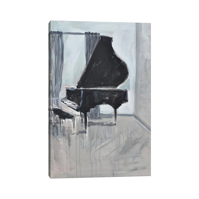 Piano 4 by Allayn Stevens - Wrapped Canvas Gallery-Wrapped Canvas Giclée, 20.32 cm H x 30.48 cm W
