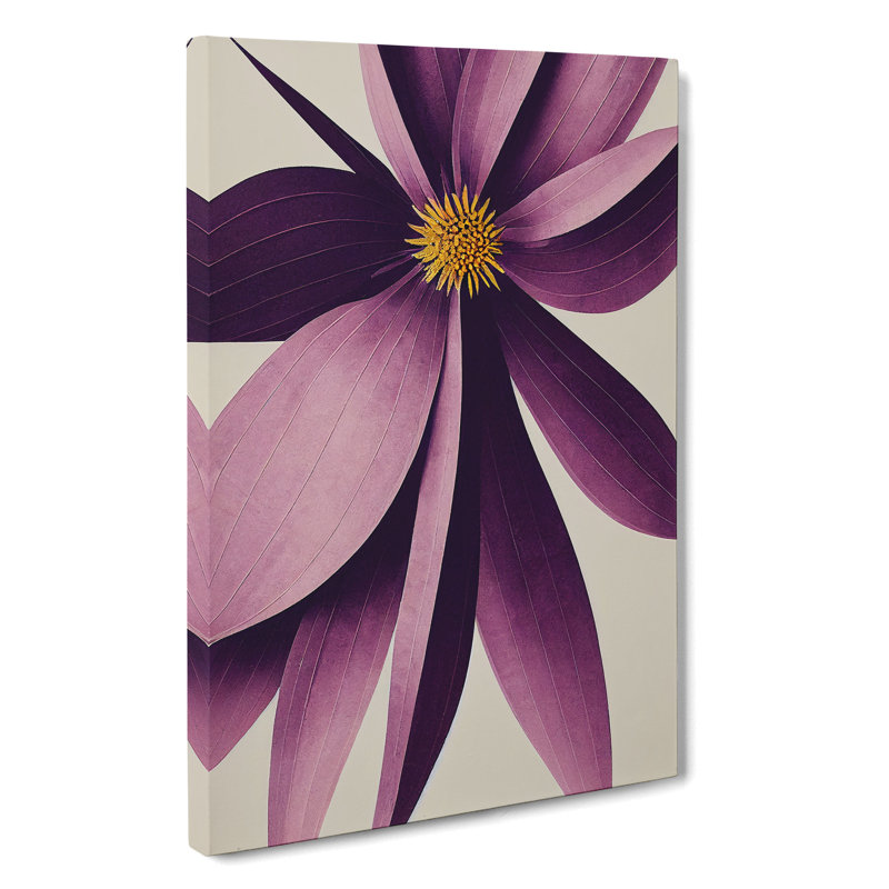 The Tranquil Flower - Wall Art, 50cm H x 35cm W x 3cm D