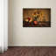 Art mural sur toile tendue - «Girasoles En La Cocina» de Juan Luis Seco pour décoration de salon, de chambre à coucher ou de bureau - 12 x 19-22373700