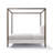 Boucle Upholstered Canopy  Bed-387289887