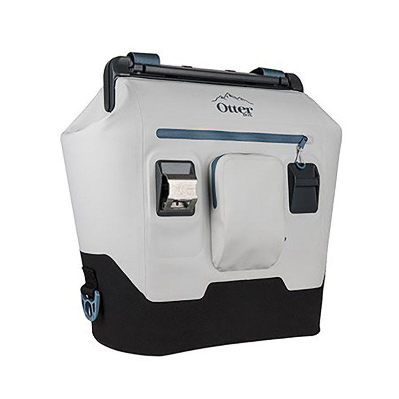 30-Quart Softside Trooper Insulated Pinic Cooler, Service for 1, White