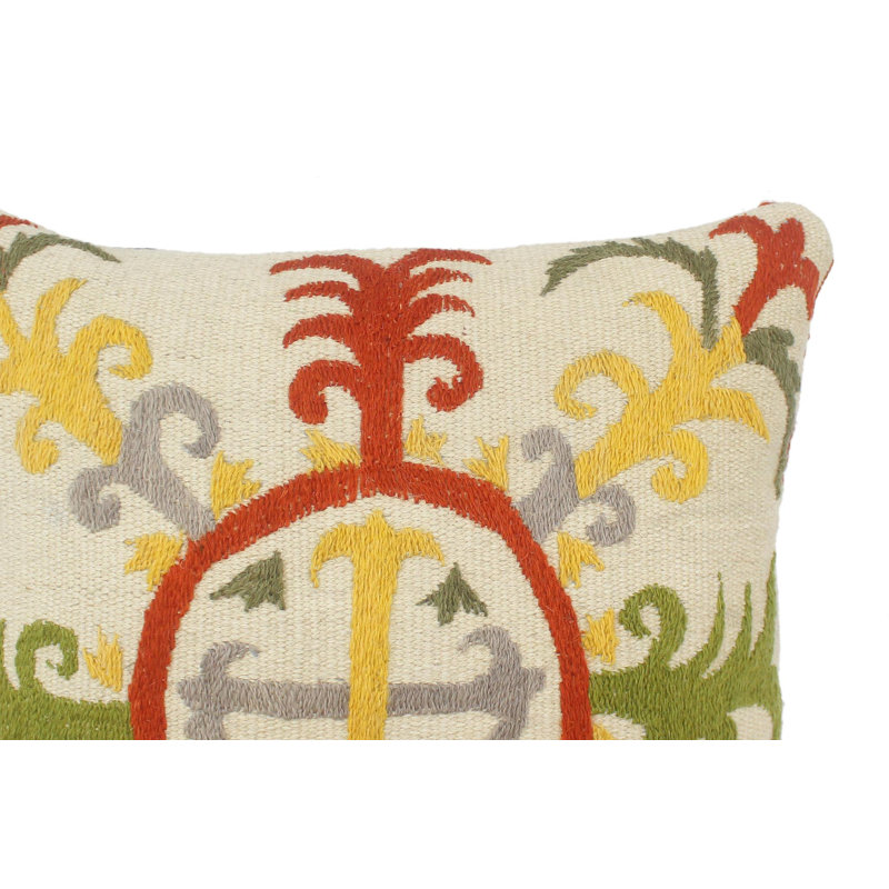 Coussin fait à la main Eclectic Eclectic Howes Kilim Suzani