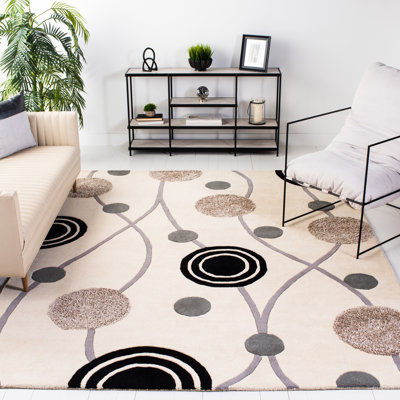 Soho Hand Tufted Wool Geometric Rug