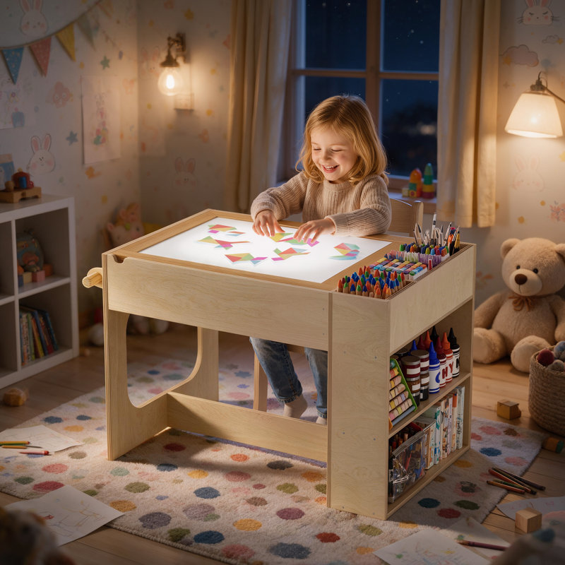 Table pour enfants Sensory