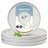 Uno Alabaster Appetizer Plate 7"