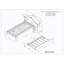 Lit plateforme 44,63 po Gotmar-380453226