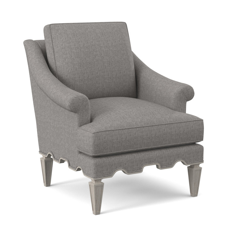 Chaise Palm Beach, Bisque, Kinsley Sky Viscose