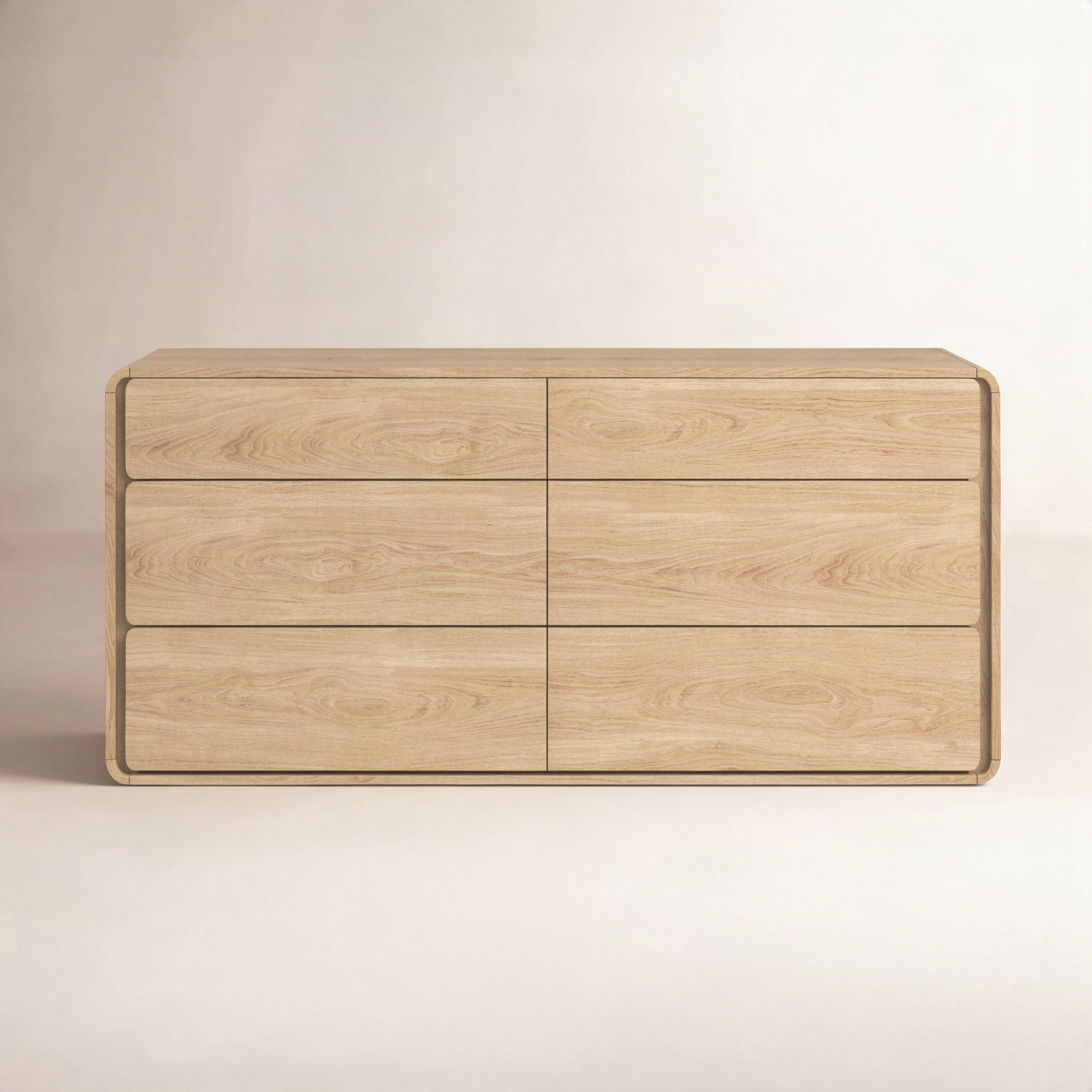 Berkeley 59.06 " Double Dresser, Oak