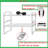 Expandable And Stackable Cabinet Shelf Organizer - Adjustable Kitchen And Bathroom Storage Rack For Countertop, Pantry, Cupboard Organization