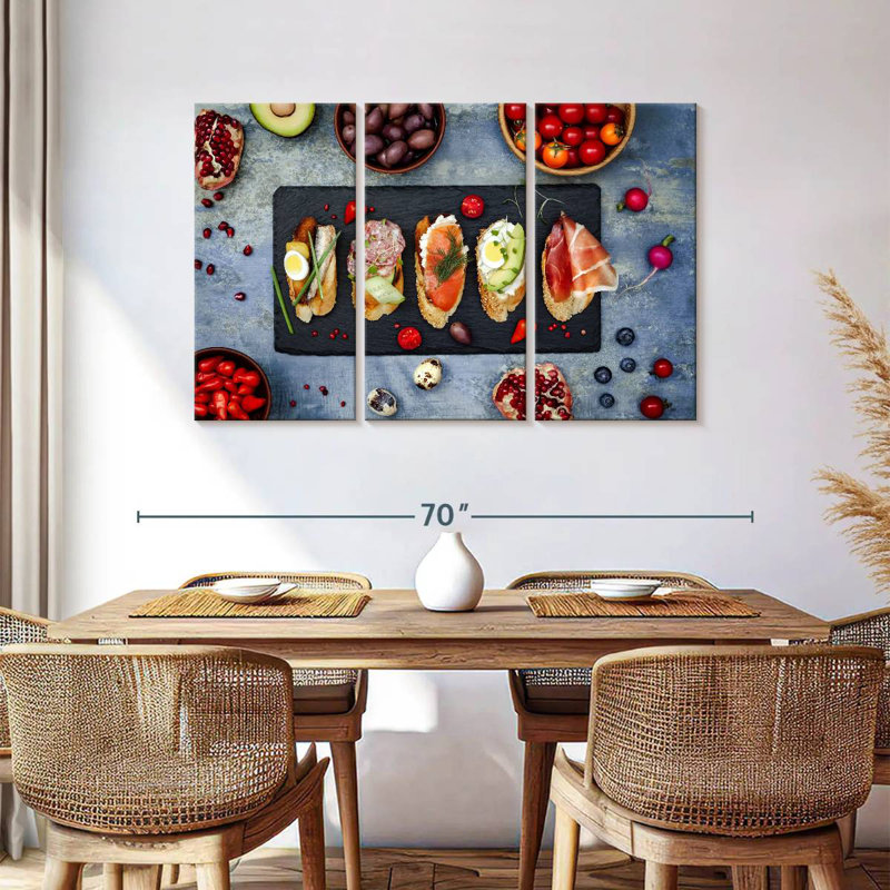 Yarlin Bruschetta Platter, 36" H x 57" W