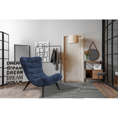 Owlswick Upholstered Swivel Slipper Chair