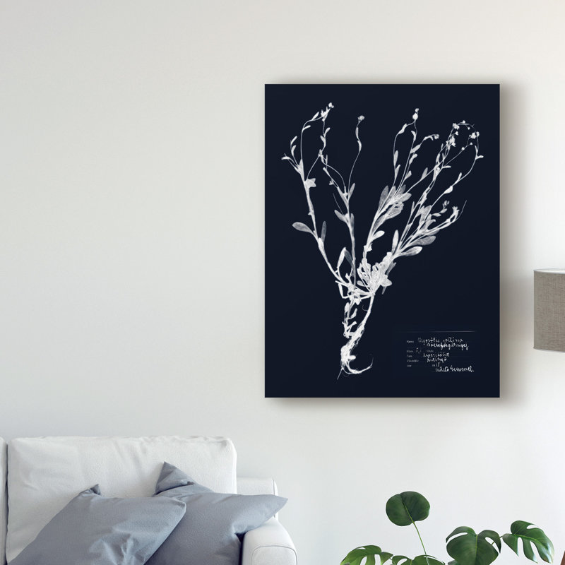 Impressions on Indigo II par Vision Studio - reproduction d'art sur toile, H 19 po x l 14 po x P 2 po