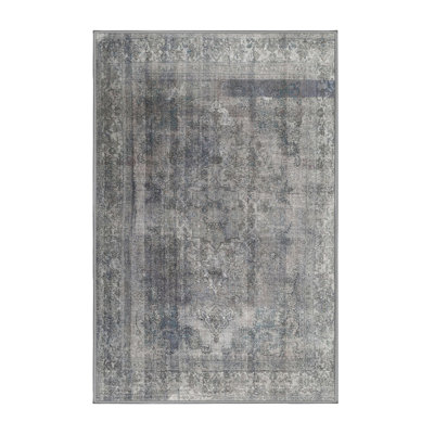 Tapis contemporain gris