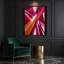 Abstrait, formes, 75, art sur toile rouge-1531675571