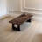 Industrial style natural pine desk-576679178