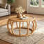Solid Wood Frame Coffee Table