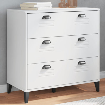 The Viken chest of drawers is made of wood