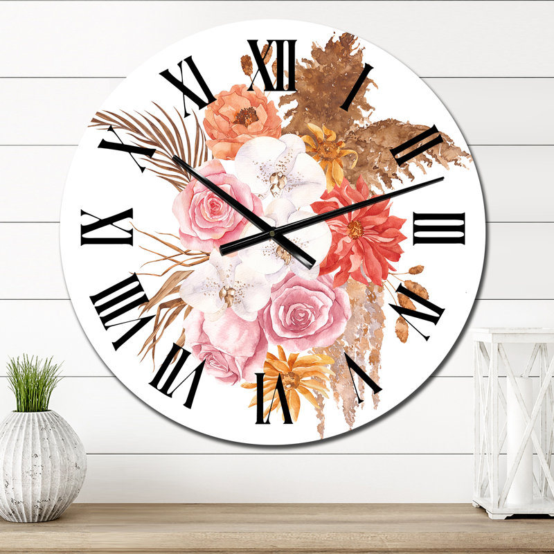 Horloge murale surdimensionnée, Moyen