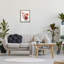"Red Flower Branches" par RB sur toile-1981092603-1981092607