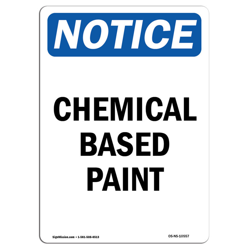 Panneau de peinture chimique
