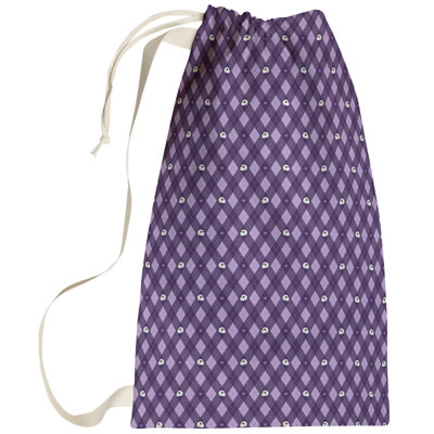 Kitterman Fabric Laundry Bag with Handles