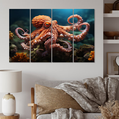 Coral Octopus Serene submersion II 4 pièces