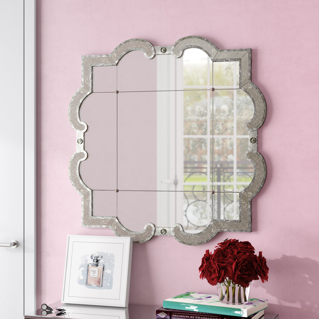Detailed Glam Accent Wall Mirror House of Hampton®