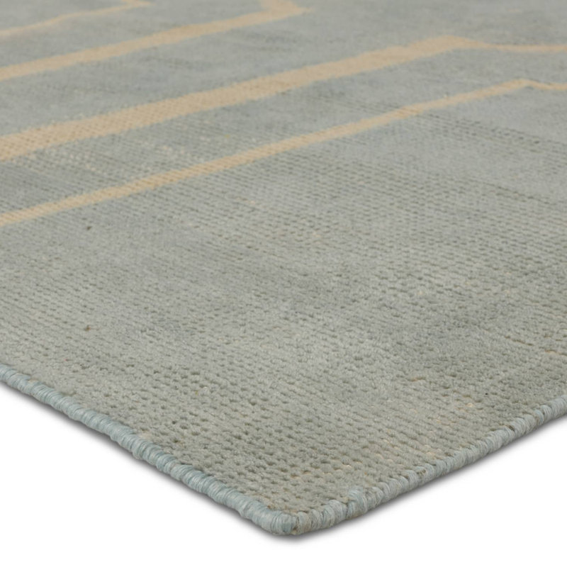 Wendy Jane Geometric Area Rug in Sky, Rectangle 5' x 8'